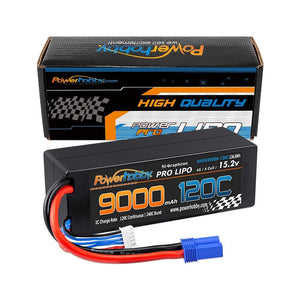 Powerhobby 4S 15.2V 9000mah 120c Graphene Lipo Battery w EC5 Plug
