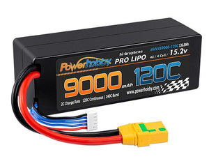 Powerhobby 4S 15.2V 9000mah 120c Graphene Lipo Battery w XT90 Plug