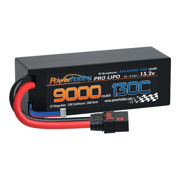Powerhobby 4S 15.2V 9000mah 130c Graphene Lipo Battery w QS8 Plug