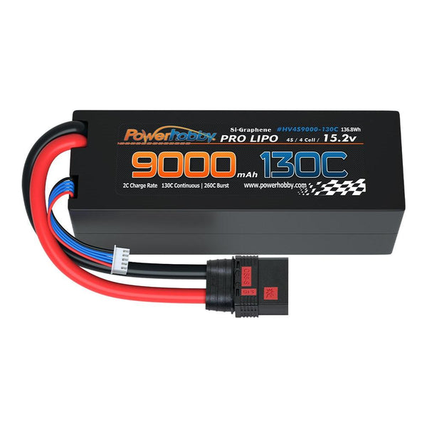 Powerhobby 4S 15.2V 9000mah 130c Graphene Lipo Battery w QS8 Plug