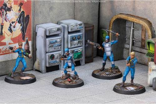 Little Shop of Magic Fallout: Wasteland Warfare - Survivors - Vault Personnel — Miniatures