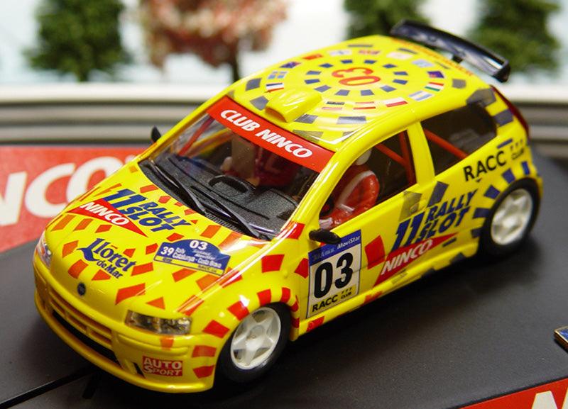 Ninco 50315 FIAT PUNTO RALLY COSTA BRAVA Scalextric Slot Car 1/32