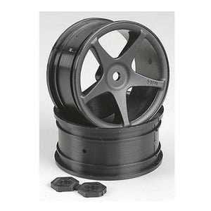 HPI Racing 3696 Super Star 5-Spoke 26mm Wheel Black (2) Sprint 2 / Nitro 3