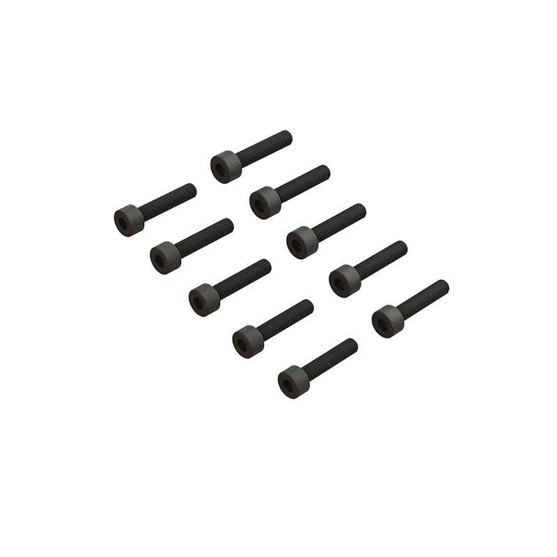 PowerHobby ARRMA ARA702011 Cap Head Screw M2.5x12mm 10pcs