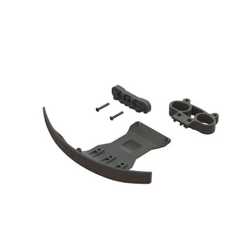 PowerHobby ARRMA 320808 Super Basher Front Bumper V2 for 1/8 Kraton 6S