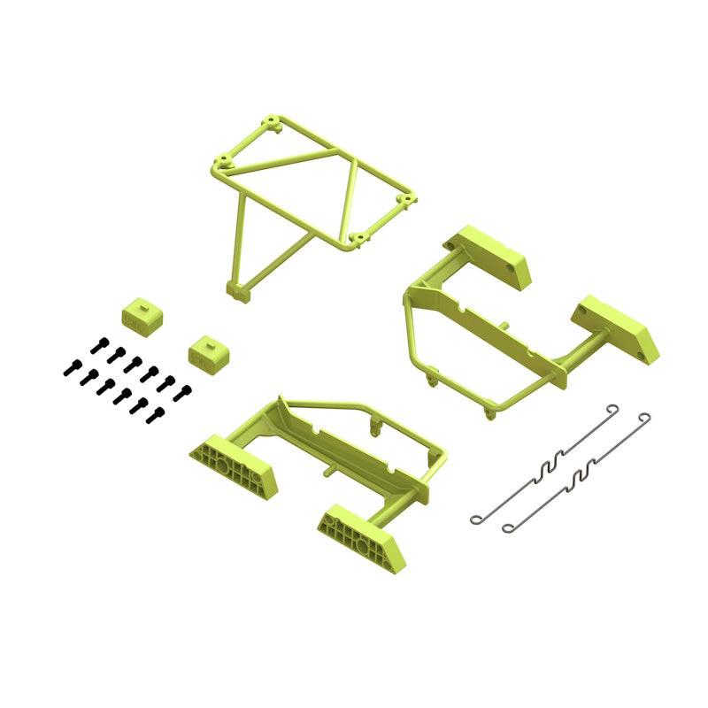 PowerHobby Arrma ARA320819 Desert Truck Body Roll Cage Set Yellow For Mojave GROM