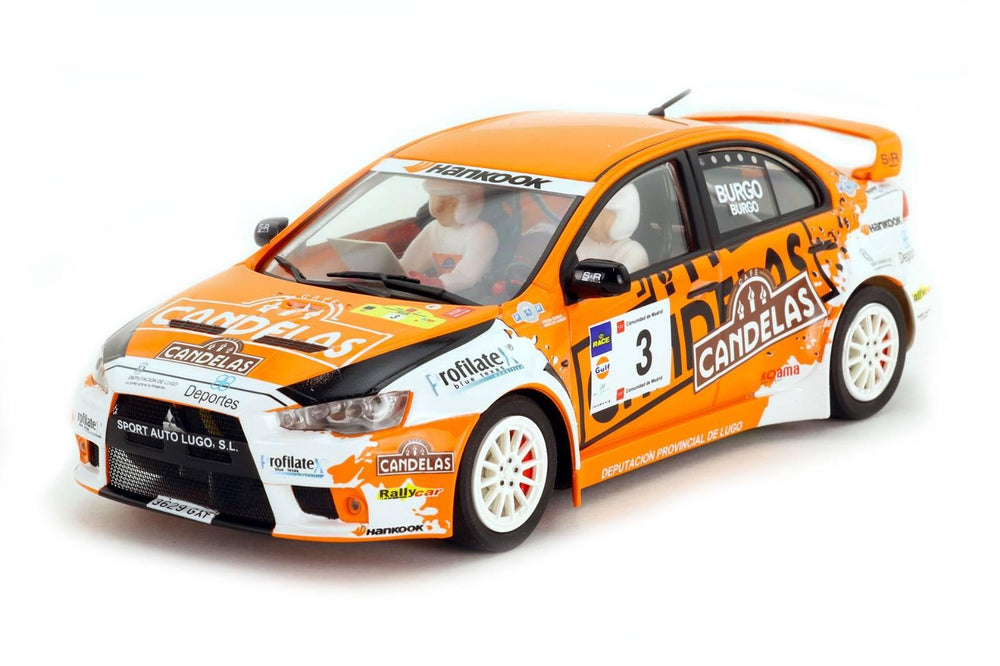 PowerHobby Avant Slot Mitsubishi Evo X #3 Rally Madrid 2010 1/32 Slot Car 50811 Avantslot