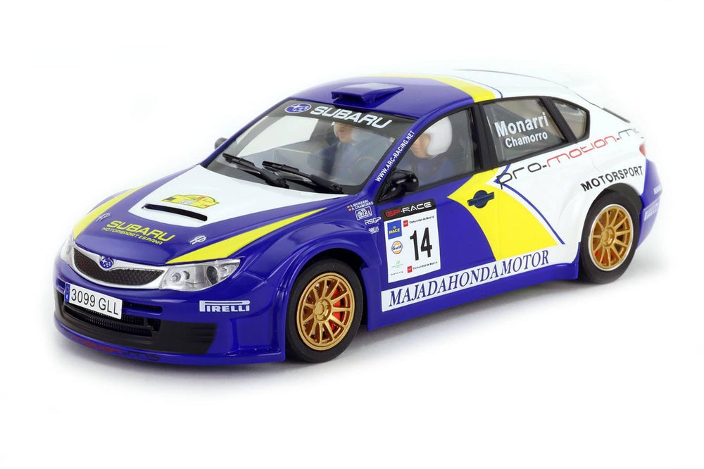 PowerHobby Avant Slot Subaru Impreza N14 Rally Madrid 2010 1/32 Slot Car 51013 Avantslot