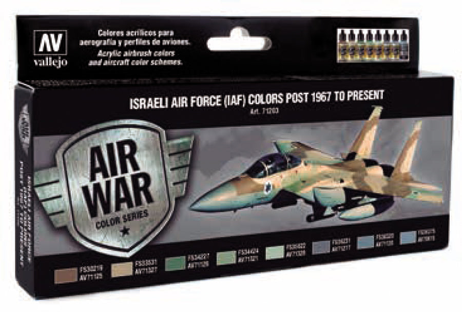 Little Shop of Magic Model Air Set: Israeli Air Force Colors Post 1967 to Present — Miniatures