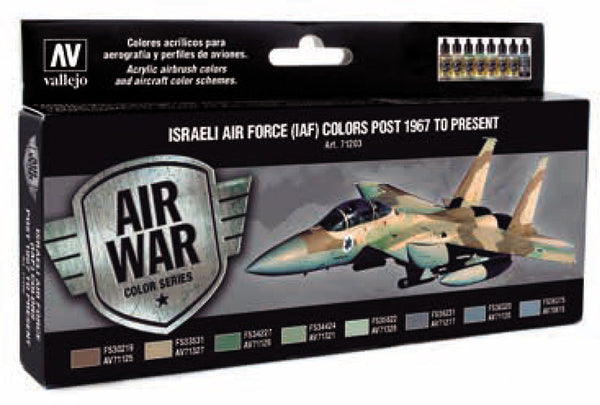 Little Shop of Magic Model Air Set: Israeli Air Force Colors Post 1967 to Present — Miniatures