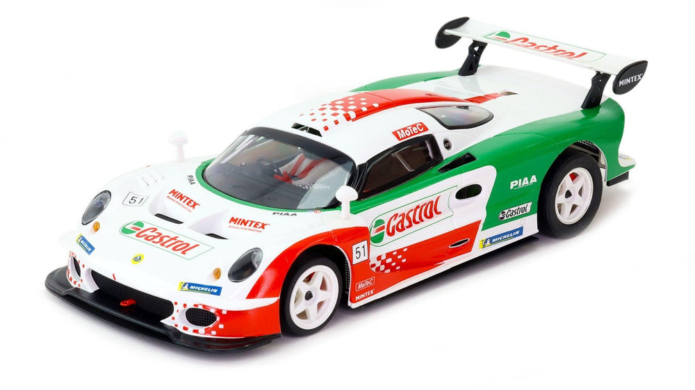 PowerHobby Avant Slot Lotus Elise GT1 Castrol Edition 1/32 Slot Car 51607