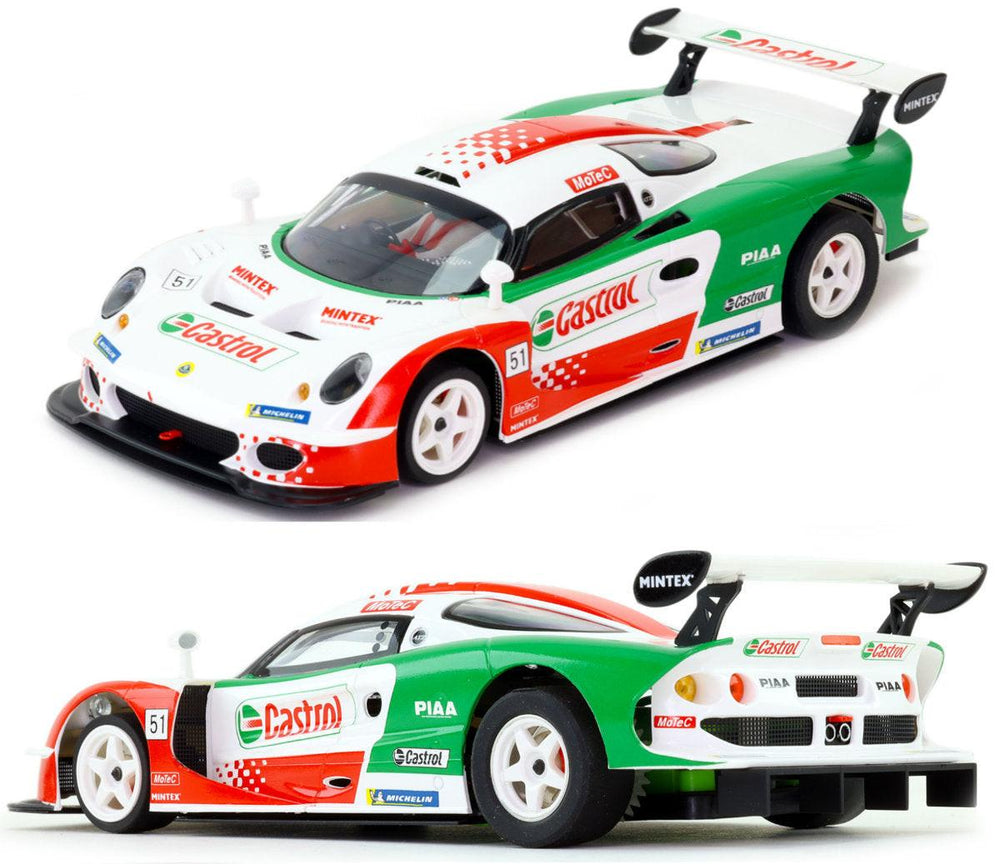 PowerHobby Avant Slot Lotus Elise GT1 Castrol Edition 1/32 Slot Car 51607