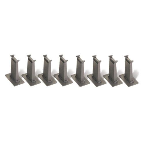 PowerHobby BACHMANN BAC44472 HO E-Z TRACK TALL PIER SET 8 SECTION train bridge supports