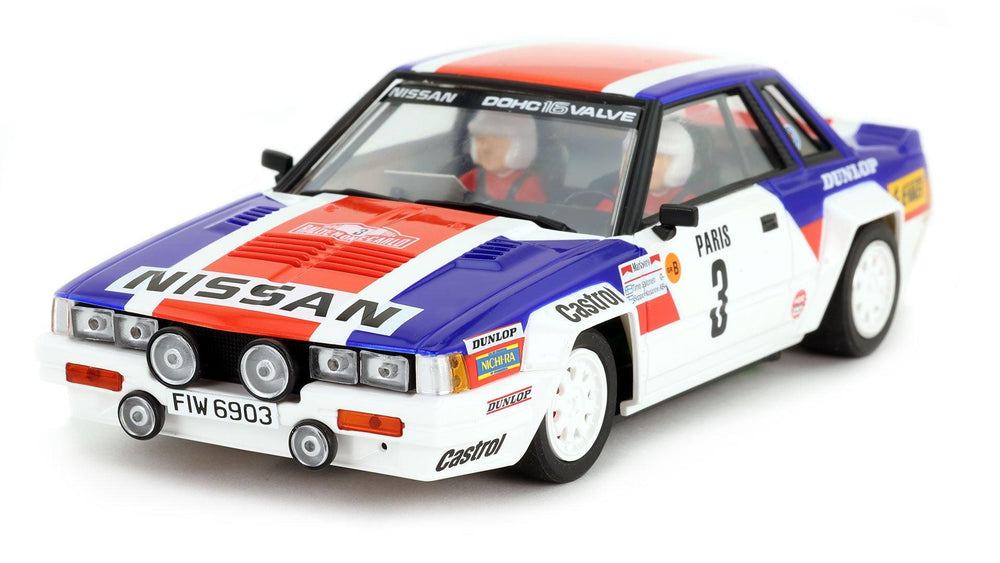 PowerHobby Avant Slot Nissan 240RS #3 Monte Carlo Rally 1984 1/32 Slot Car 52107A
