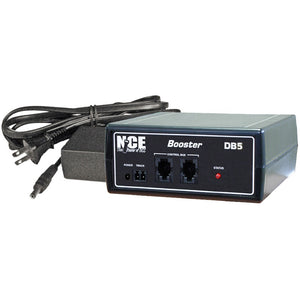 NCE 524-028 DB5 5 Amp standard booster with International Power Supply (028)