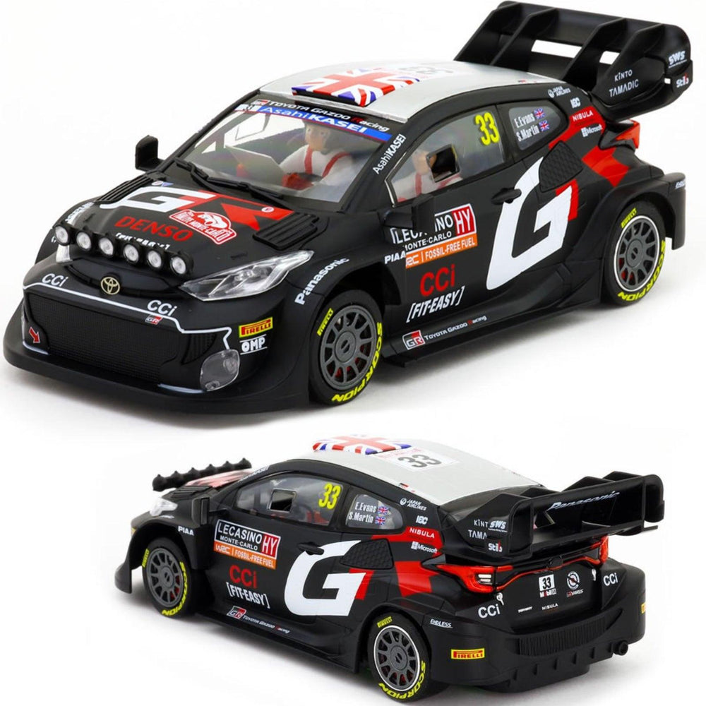 PowerHobby Avant Slot 52681C Toyota Yaris WRC1 #18 2024 Monte Carlo 1/32 Slot Car