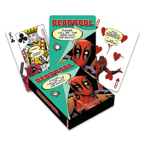 Little Shop of Magic Aquarius: Playing Cards - Marvel - Deadpool - Quotes — Board Game