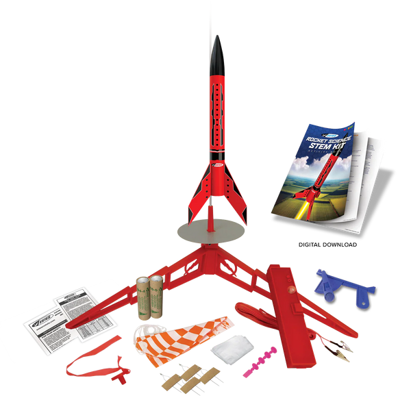 ESTES Rocket Science STEM Kit Rocket-Building Kit, Beginner Flying-Rocket-Model Kit for Ages 10+