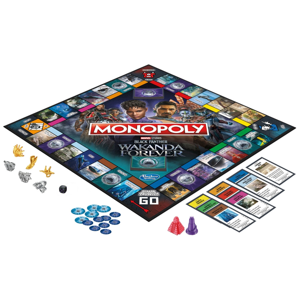 Little Shop of Magic Monopoly: Black Panther - Wakanda Forever — Board Game
