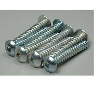 DuBro 532 Button Head Sheet Metal Screws 6x1 (8) for Airplanes / Hardware