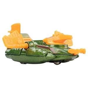 Hot Wheels Pop Culture 2026 - Select Vehicle(s) in dark green with bright orange accents, showcasing detailed design, perfect for collectors and hobby enthusiasts.