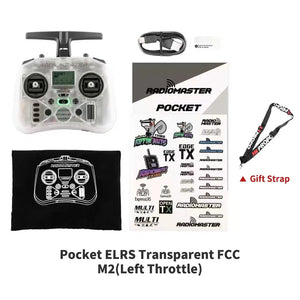RADIOMASTER RC Pocket Radio Controller (M2) FPV Controller ELRS With RP1 Rx. image 13