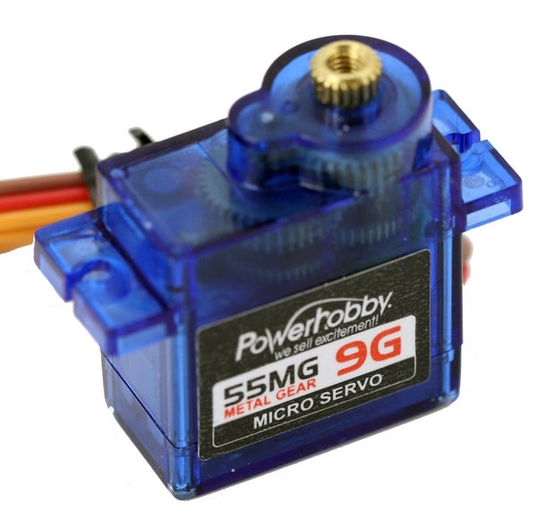 Powerhobby 55MG Economy Sub Micro Servo .11SEC/27OZ @ 6.0V
