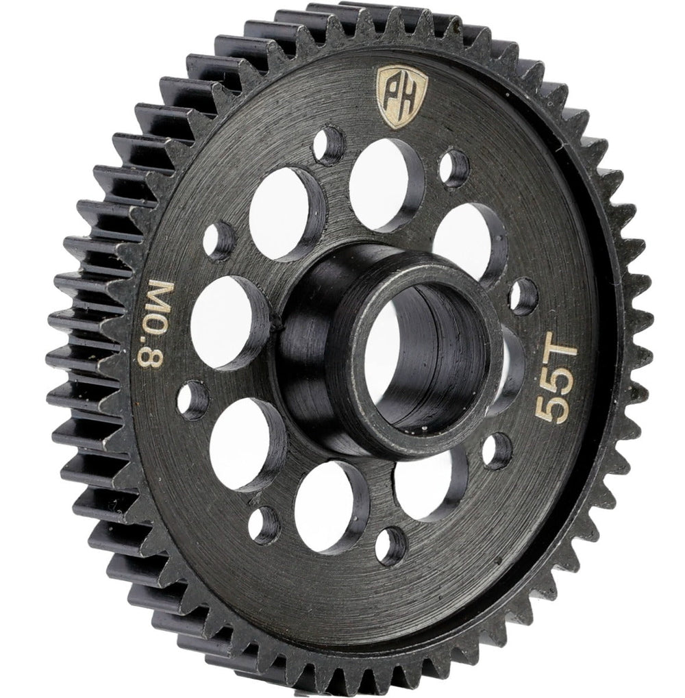 Powerhobby Hardened Steel 55t Mod 0.8 Spur Gear Arrma Vendetta / 1/8 Infraction