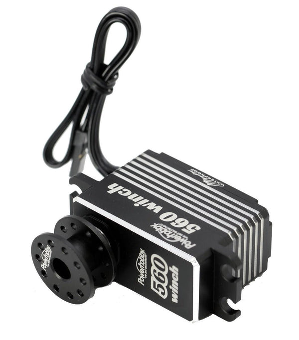 Powerhobby 560 HV Waterproof  Low Profile Crawler Winch Brushless Servo