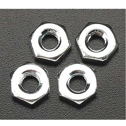 DuBro 564 Zinc Plated Steel Hex Nuts 10-32 (4pcs) for Airplanes / Hardware