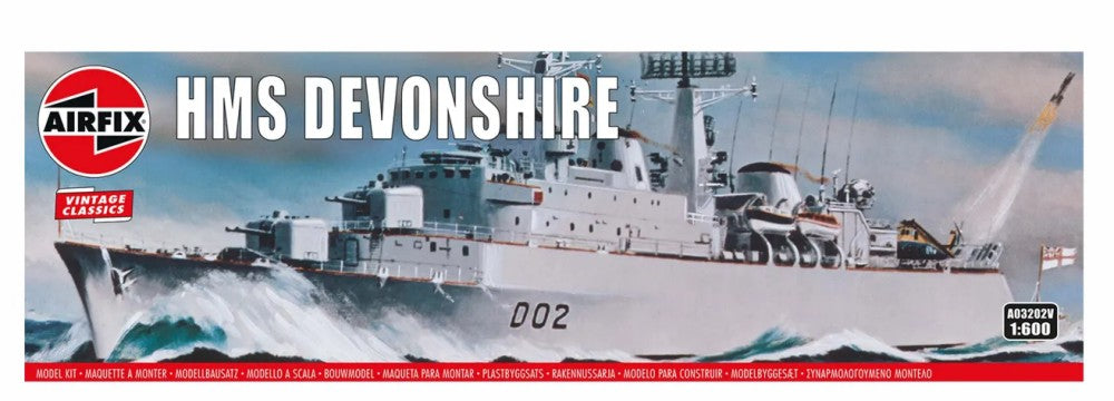 Airfix 3202 1/600 HMS Devonshire Destroyer