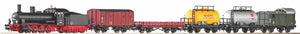 Black Forest® Hobby Supply Co Piko 57123 HO Scale 1/87 Roadbed G7 Steam Freight Starter Set — HO Scale Train Sets > Piko