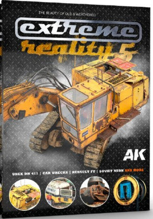 Black Forest® Hobby Supply Co AK Interactive 529 Extreme Reality 5: The Beauty of Old & Weathered Book — Paints, Tools,