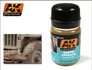 Black Forest® Hobby Supply Co AK Interactive 17 Earth Effects Enamel Paint 35ml Bottle — Glues, Paints, Tools > AK