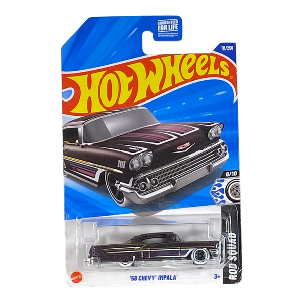 Hot Wheels '58 Chevy Impala | Rod Squad Series 8/10