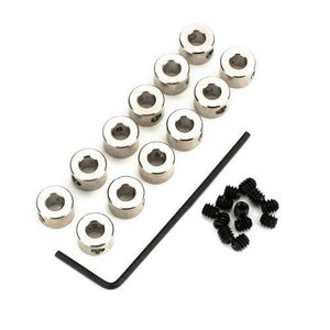 DuBro 597 Airplane Dura-Collars 1/8" Bulk (12)