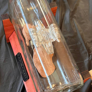 CCHobbyFun Star Wars Razor Crest in a Wine Bottle
