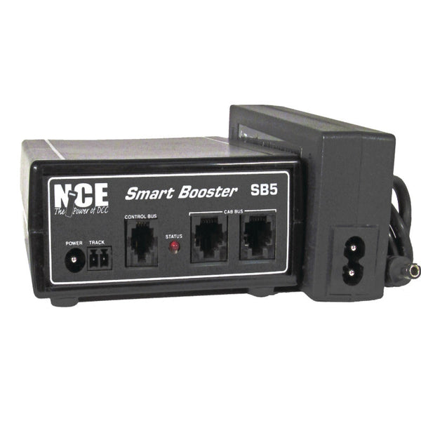 NCE 524-027 SB5 5 amp Smart Booster with International Power Supply