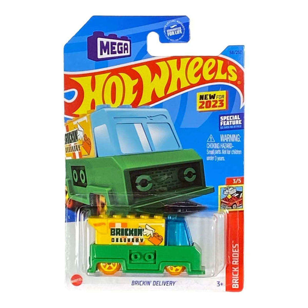 Hot Wheels Brickin' Delivery - Brick Rides Series 3/5