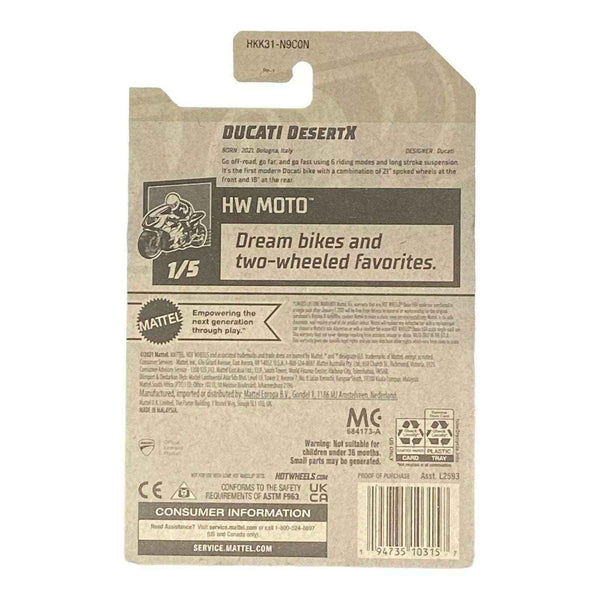 Hot Wheels Ducati DesertX - HW Motto Series 1/5