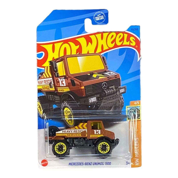 Hot Wheels Mercedes-Benz Unimog 1300 - Haulers Series 4/5