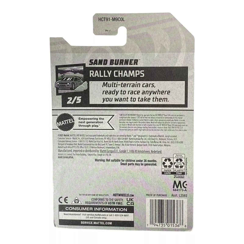Hot Wheels Sand Burner - Rally Champs Series 2/5