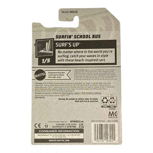 Hot Wheels Surfin' School Bus - Surf's Up Series 1/5