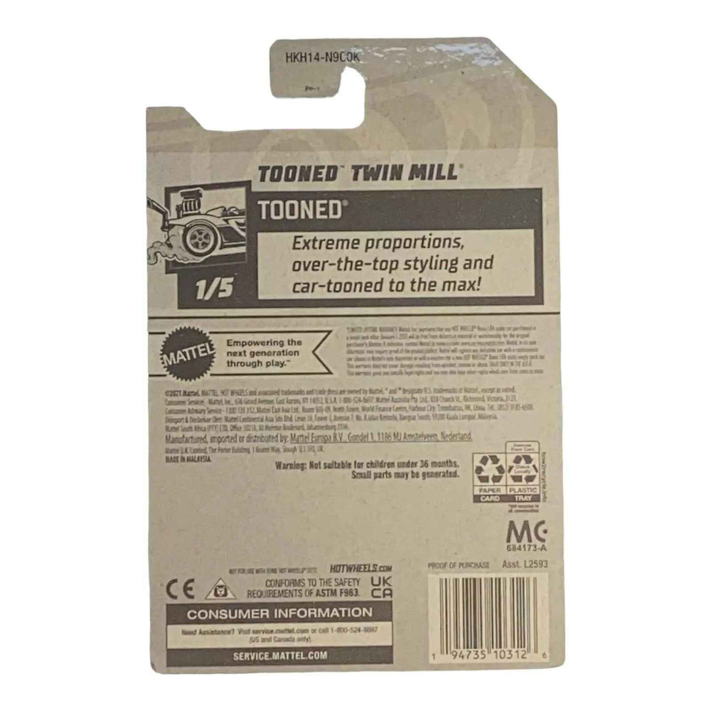 Hot Wheels Tooned Twin Mill - Tooned Series 1/5