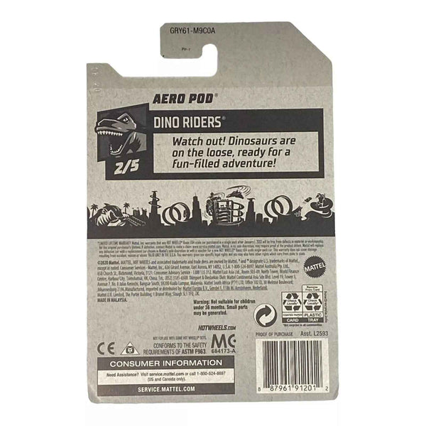 Hot Wheels Aero Pod - HW Dino Riders Series 2/5