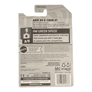 Hot Wheels Audi RS E-Tron GT - Green Speed Series 5/5