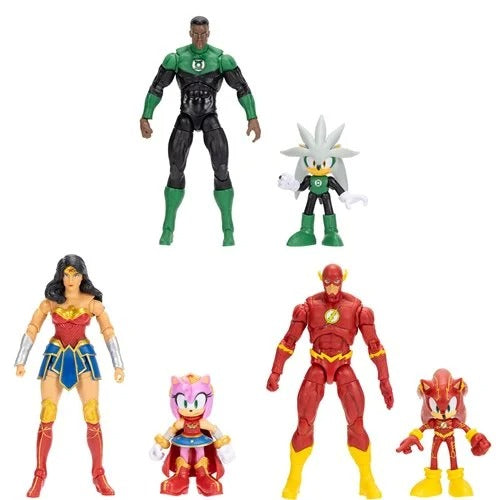 ToyShnip DC x Sonic the Hedgehog 2.5-Inch 2-Pack Action Figure - Select Figure(s)