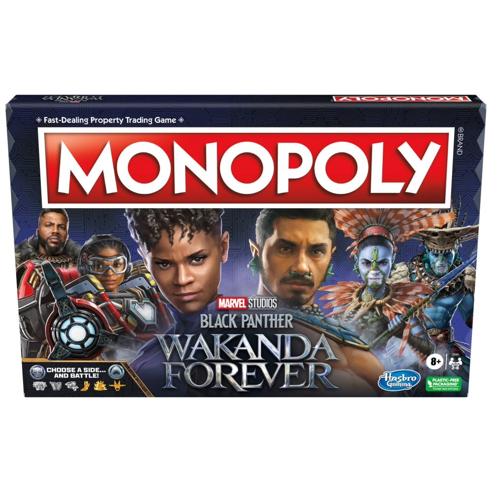 Little Shop of Magic Monopoly: Black Panther - Wakanda Forever — Board Game