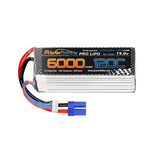 POWERHOBBY 5S 19.0V 6000MAH 120C GRAPHENE + HV LIPO BATTERY W EC5 PLUG