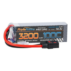Powerhobby 5S 18.5V 3200MAH 100C Lipo Battery w QS8 Plug